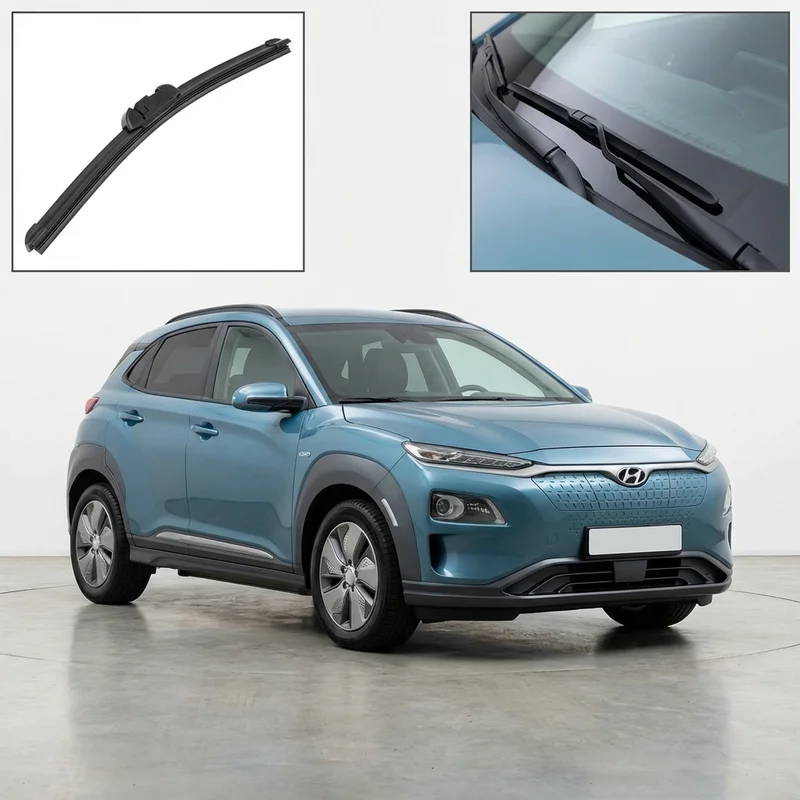 Passenger Side Wiper Blade for Hyundai Kona Electric (2019 - 2025) - 1